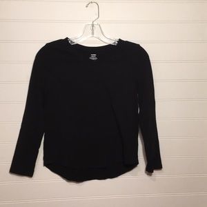 Black long sleeved shirt